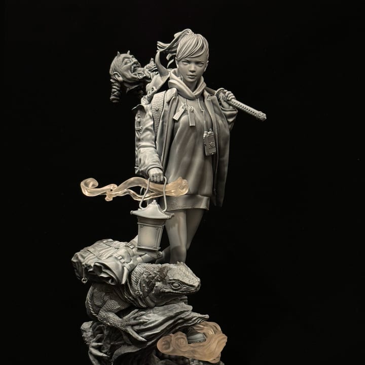 Pandemonium, painted miniature